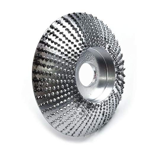 3inch Carbide Wood Sanding Carving Shaping Disc for Angle-Grinder Grinding Wheel Rapid Removal Shaping