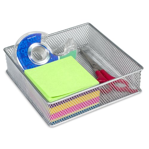 Mesh Drawer Organizers Silver 6 x 6 Amazon.in