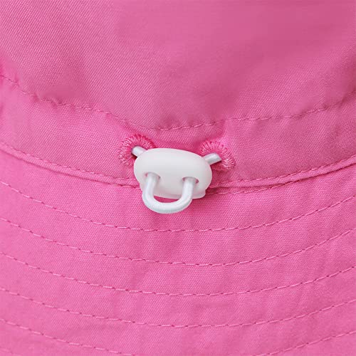 Image of MaxNova Baby Sun Hat Smile Face UPF 50+ Toddler Bucket Hat for Boys Girls 0-7 Years