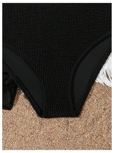 SHENHE Girl's 3 Piece Swimsuits with Cover Up Skirt Halter Triangle Bathing Suits Bikini Set4