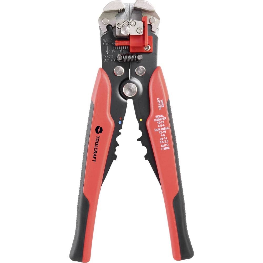 Toolcraft Multicolor To-4861944 Wire Stripper 0.15 To 6 Mm² 26 To 10 Awg