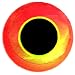 Brule 3-D Hard Epoxy Eyes (Glow, 8mm)