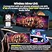 Largest 11.5 inch Wireless CarPlay Screen for Car, A-pple CarPlay & Android Auto HD Touchscreen with 4K Dash Cam/1080P Backup Camera/Navigation/Bluetooth/Voice Control/FM/Mirror Link,for All Vehicles
