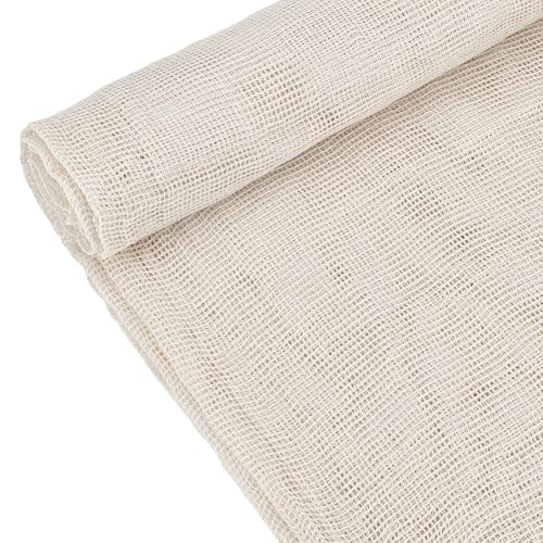 BENECREAT 78x118 Inch Rug Hooking Mesh, Carpet Mesh Backing Fabric for DIY Rug Making, Crocheting,...