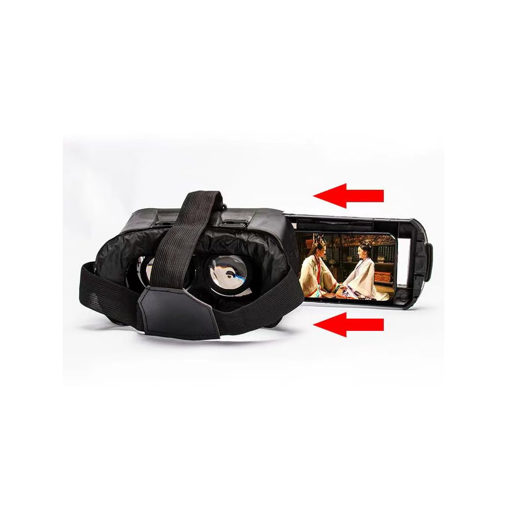 Amazon.co.jp: NR ◇ VR-BOX スマホをセットするだけでVRの世界へ