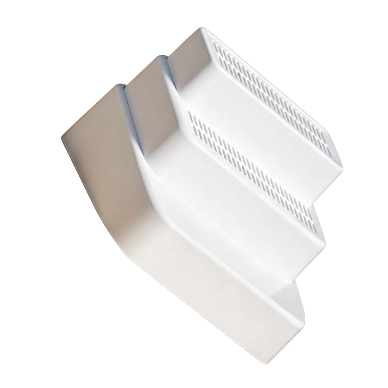 Escalier pliable pour bac à litière avec tapis intégré pour chat âgé