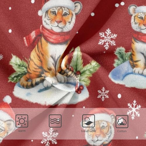Joisal Animals Girls Underwear Toddler 2t Cotton Little Girl Panties Cute Tiger Red Santa Scarf Undies Kids Briefs3