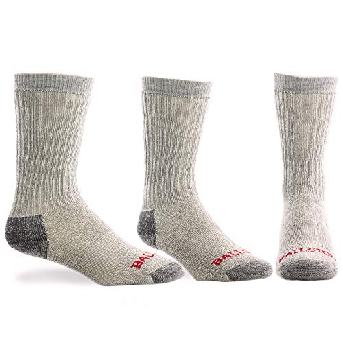 83% Wool Heavyweight Expedition Weight Hunting Socks - 3 Pairs for Men and Women