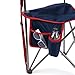 Lightspeed Outdoors Xtra Wide Nylon Ripstop Tripod Lightweight Folding Camping Sports Chair (Blue)