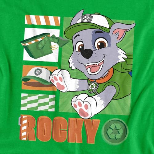Popfunk Paw Patrol Rocky Action Icon Unisex Adult Long-Sleeve T Shirt2