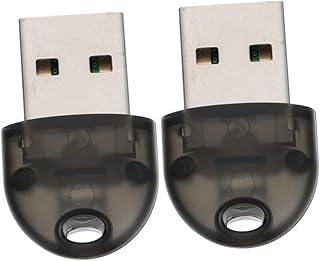 Uonlytech 2Pcs Adaptador Adaptador Sem Fio Para Casa USB Jack Adaptador Sem Fio Adaptador De Áudio Sem Fio Adaptador USB Adaptador De Áudio Para Casa 50 Adaptador De Áudio Conversor