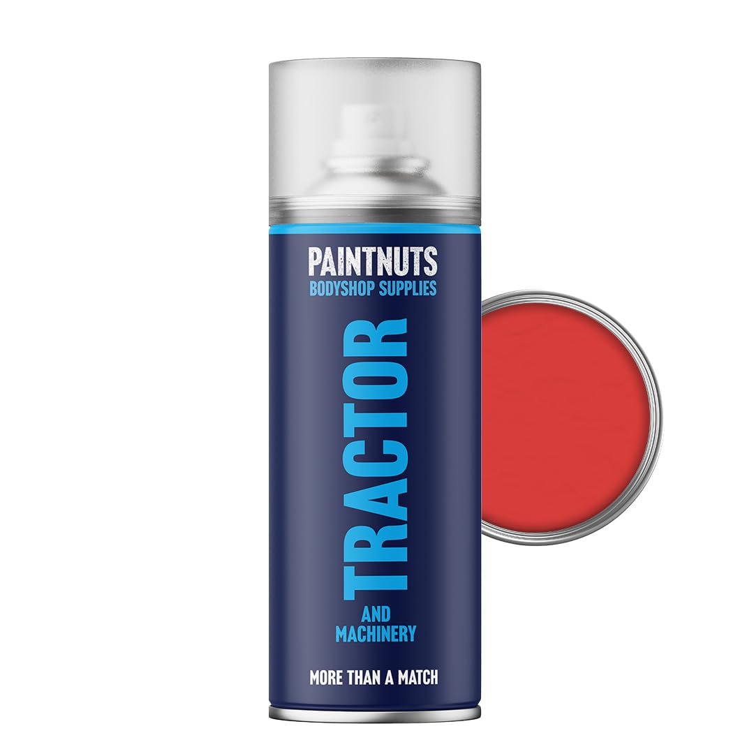 Paintnuts Takeuchi Red Tractor & Machinery Paint Suitable For (Bms3374) - 400Ml Aerosol