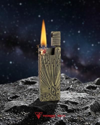 Encendedor clásico THORENS Meteorite Crater en caja de regalo miniatura 6