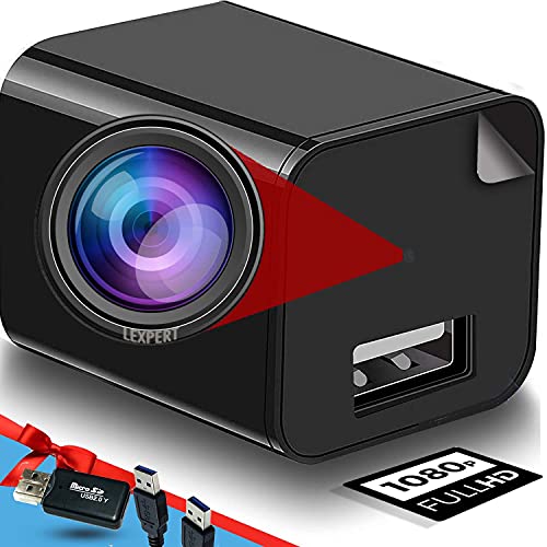 Spy Camera - Hidden Camera - USB Charger - Hidden Camera Charger - USB Charger Camera - Surveillance Camera - Hidden Spy Camera - Hidden Nanny Cam - Full HD 1080p