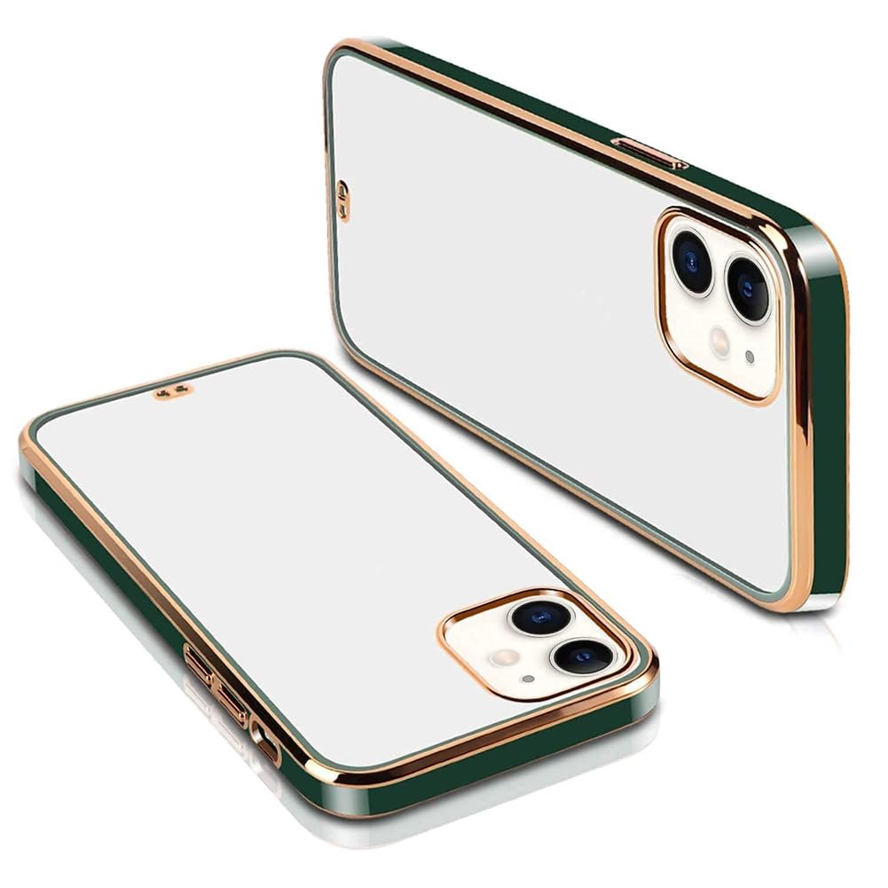 1Goal Chrome Case Back Cover for I-Phone 11, Green Chrome Cover Transparent Slim Fit Crystal Clear Soft Electroplating Cases Compatible with I-Phone 11 (Green, I-phone11) (B0CTX8WG25) Amazon Price History, Amazon Price Tracker