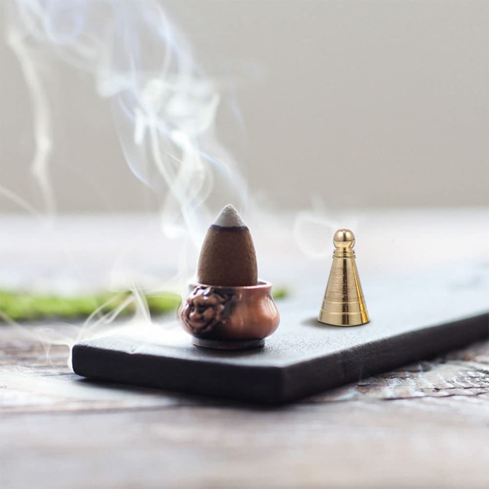 MrMrKura Porta incenso in ceramica per bastoncini, 4 in 1, porta