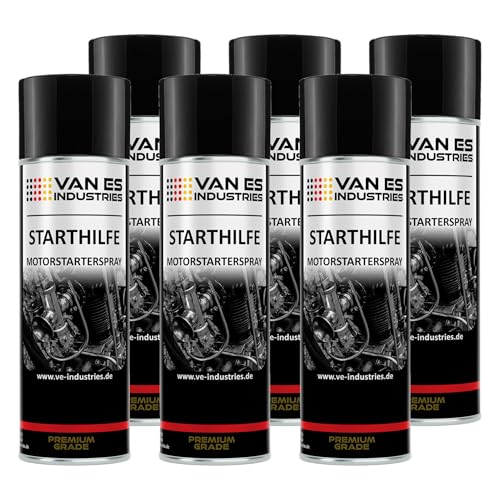 6X Starthilfe Spray 400ml Motorstarter Start Pilot Starterspray Kaltstarthilfe