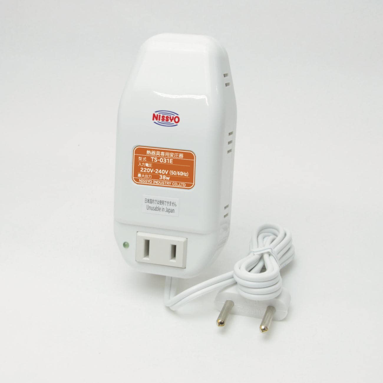 Amazon.co.jp｜日章工業 変圧器 海外 旅行用 トランス式 AC220V~AC240V 