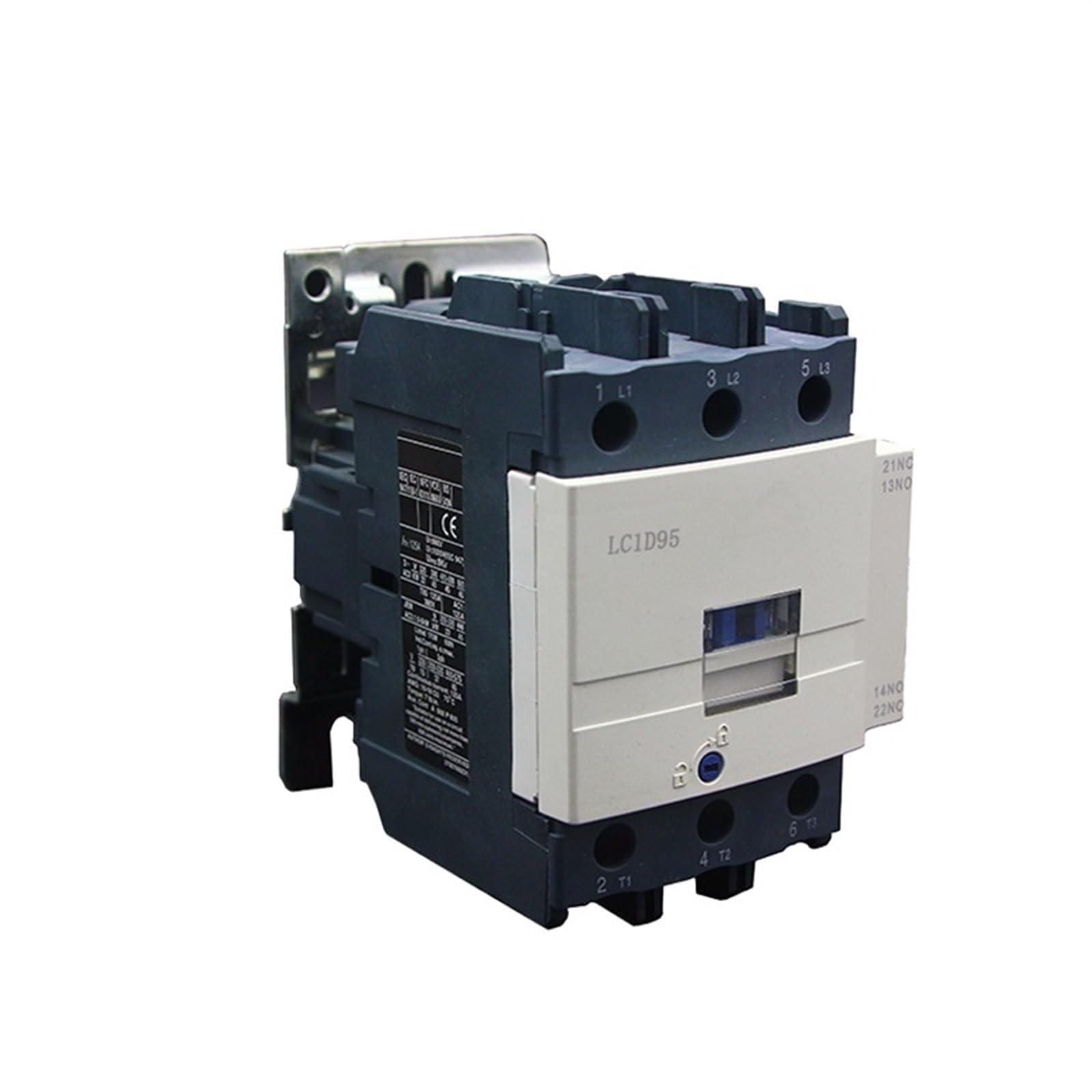 RCGKNNMUZ LC1D95 3P 95A Magnetic Contactor24V 110V 220V 380V Type of Contactors Magnetic 1Pcs(AC110V)