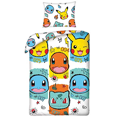 Halantex - POK277 - Set Letto Pokemon Bianco con