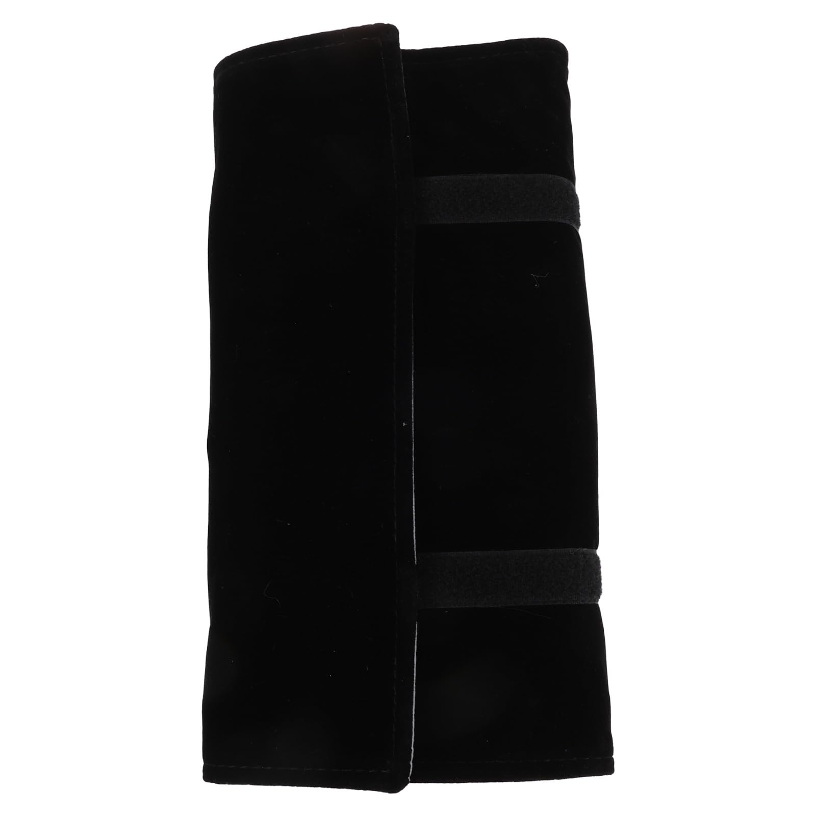 Estuche enrollable de terciopelo para joyas: pequeño organizador de viaje para pulseras y pendientes - Estuche enrollable pequeño para empacar para las vacaciones