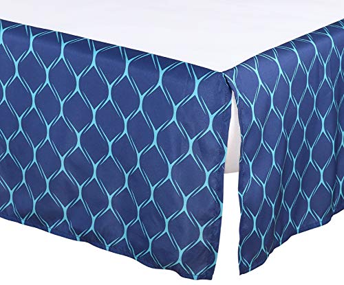 The Peanutshell 3 Piece Baby Crib Bedding Set for Boys - Newborn, Infant & Toddler Nursery Bed Set Decor with Fitted Crib Sheet, Dust Ruffle Comforter - Nautical - Image 6