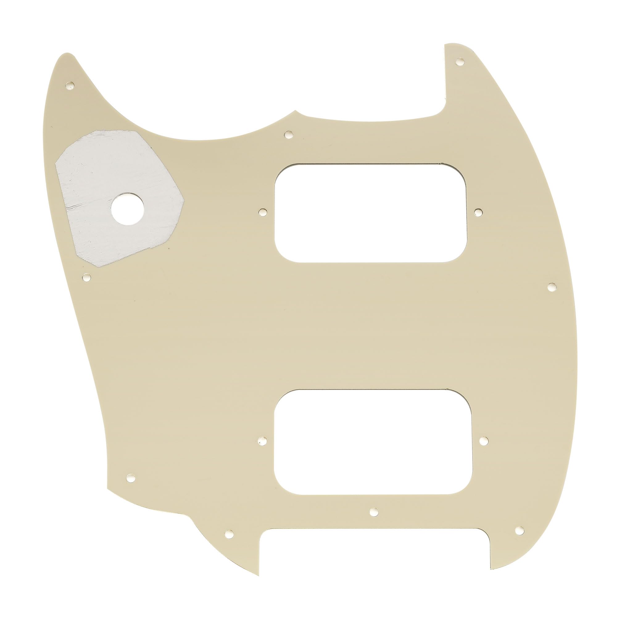 Parapickguard Fender Mustang American Standard, Perla Crema 4 Strati - Nuovo - Foto 2