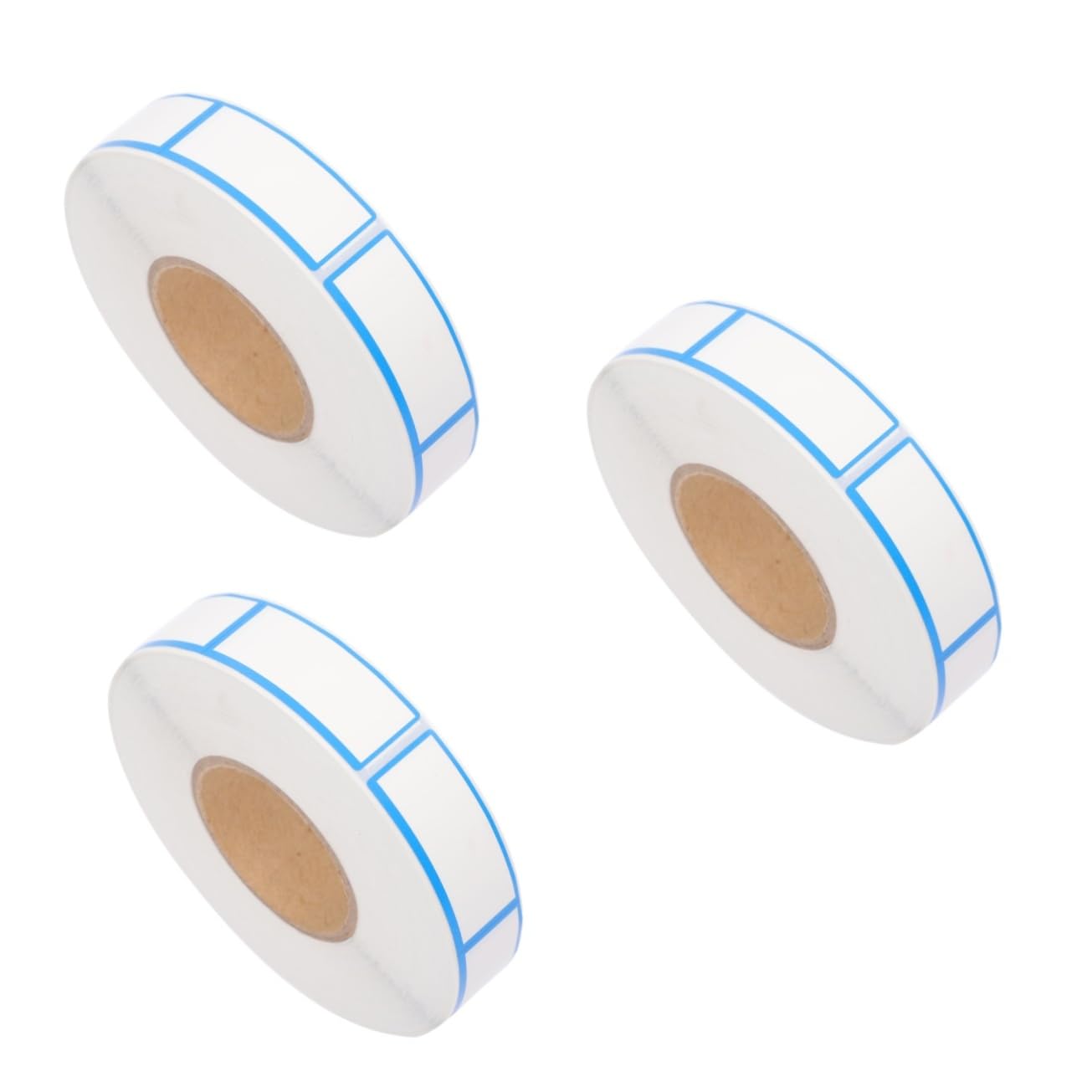 NUOBESTY Lot De 3 Rouleaux D'étiquettes Autocollantes Pour Inscriptibles Sans Colle Multifonctions Pour Le Bureau Et La Maison