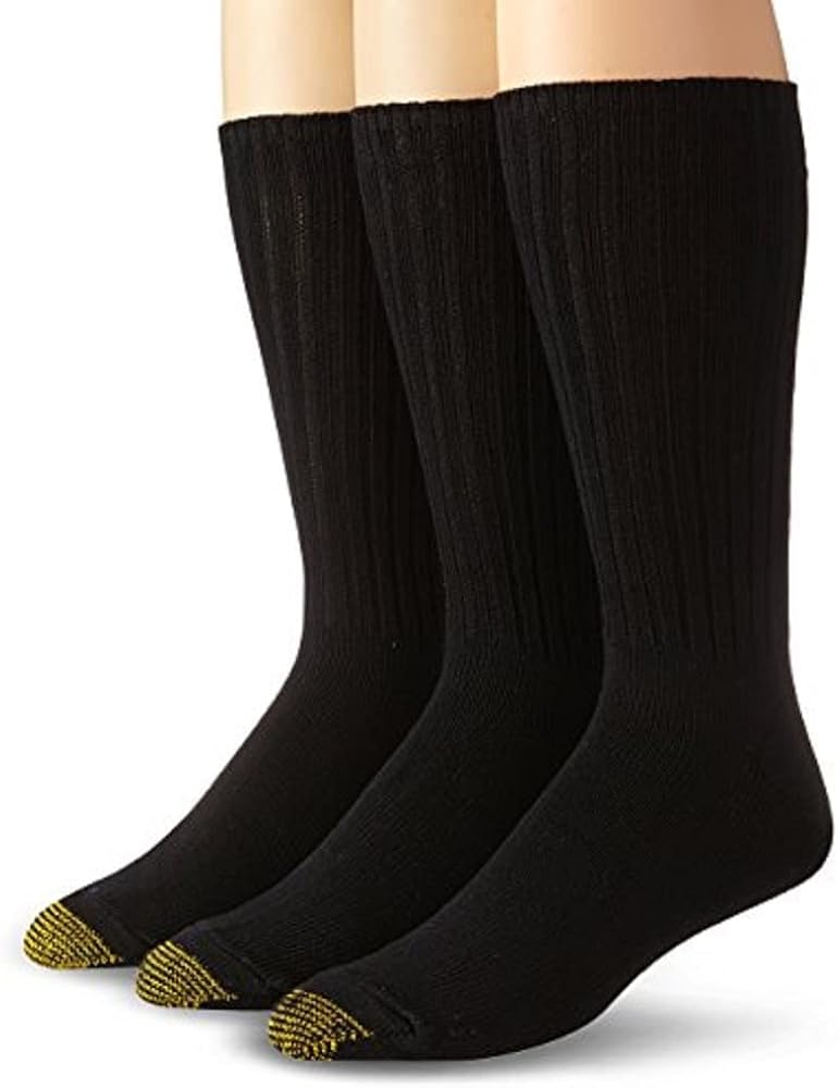 GOLDTOE Men's Cotton Fluffies Crew Socks at Amazon Men’s Clothing store