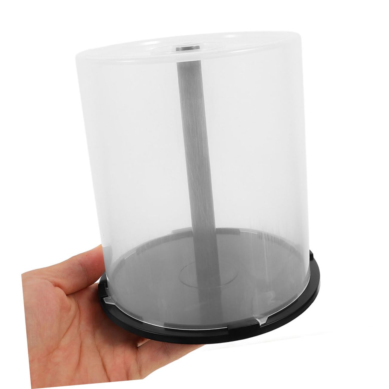 STOBAZA Bacs de Rangement pour CD Dvd Design Minimaliste avec Capacité de 100 Disques Lot de 3 en Pp et Fonction Extraction Facile, pour Maison et Déplacement