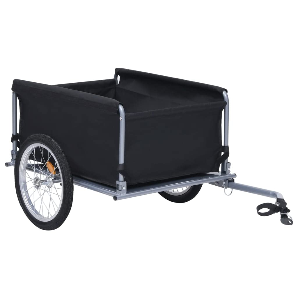 SKM Bike Trailer Black and Red 65 kg (Weight-17KG)