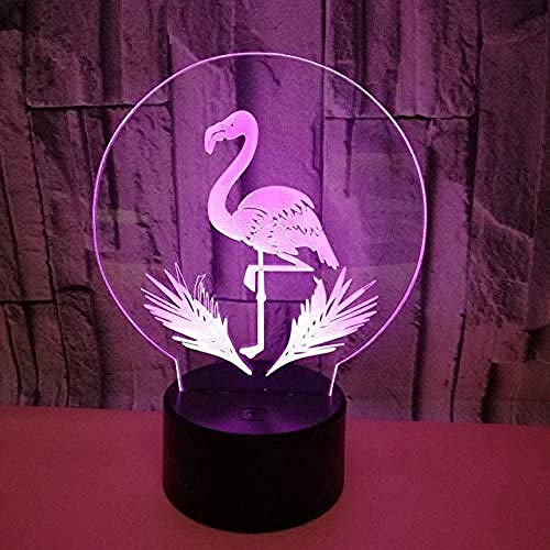3D Night Light Wonder Coloré 3D Vision Lampe de bureau Économie d'énergie Led Led Lampes de table pour le salon Table Moderne Veilleuses Interrupteur tactile à distance 7 Changement de couleur