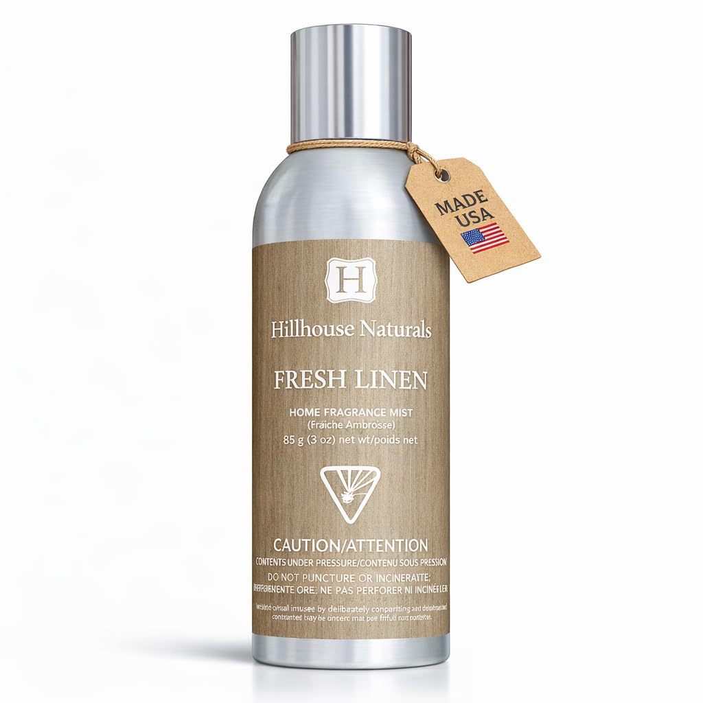 Hillhouse Naturals LNFM Fresh Linen Fragrance Mist 3oz