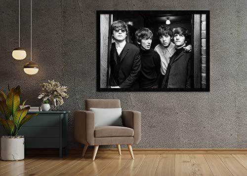 Affiche des Beatles Rubber Soul | Les Beatles | Impression encadrée ou non encadrée | A2 (59.4×42.0cm), Cadre en bois… - Les Beatles, Paul McCartney, John Lennon, RIngo Starr, George Harrison Affiche des Beatles Rubber Soul | Les Beatles | Impression encadrée ou non encadrée | A2 (59.4x42.0cm), Cadre en bois… – Image 6
