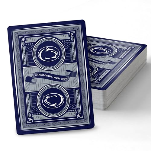 Image of YouTheFan NCAA Officially-Licensed Playing Cards - Original Artwork on All face Cards and Jokers - Team's Official Colors - Quality Linen Texture - Designed in The USA