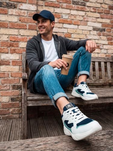Image of OFF LIMITS Roger Sneakers for Men | Breathable Mesh /Synthetic Construction with Memory Foam Insock and EVA Sole for Easy Movement, College Wear, Travel & Casual Plans