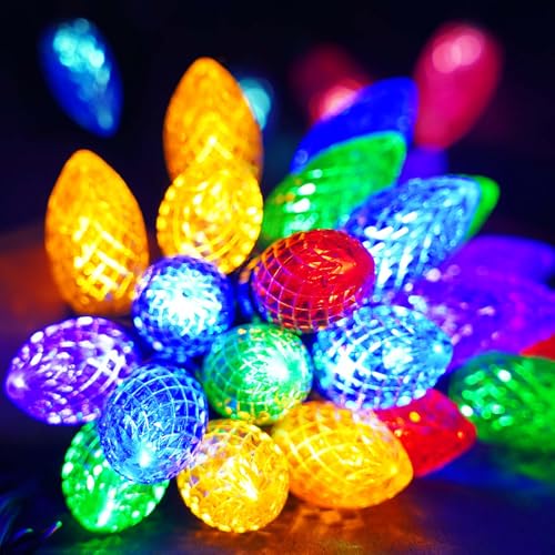 Exf YHY-C9-MULTICOLOR-2PK 2-Pack Connectable C9 Led Christmas Lights String thumb #1