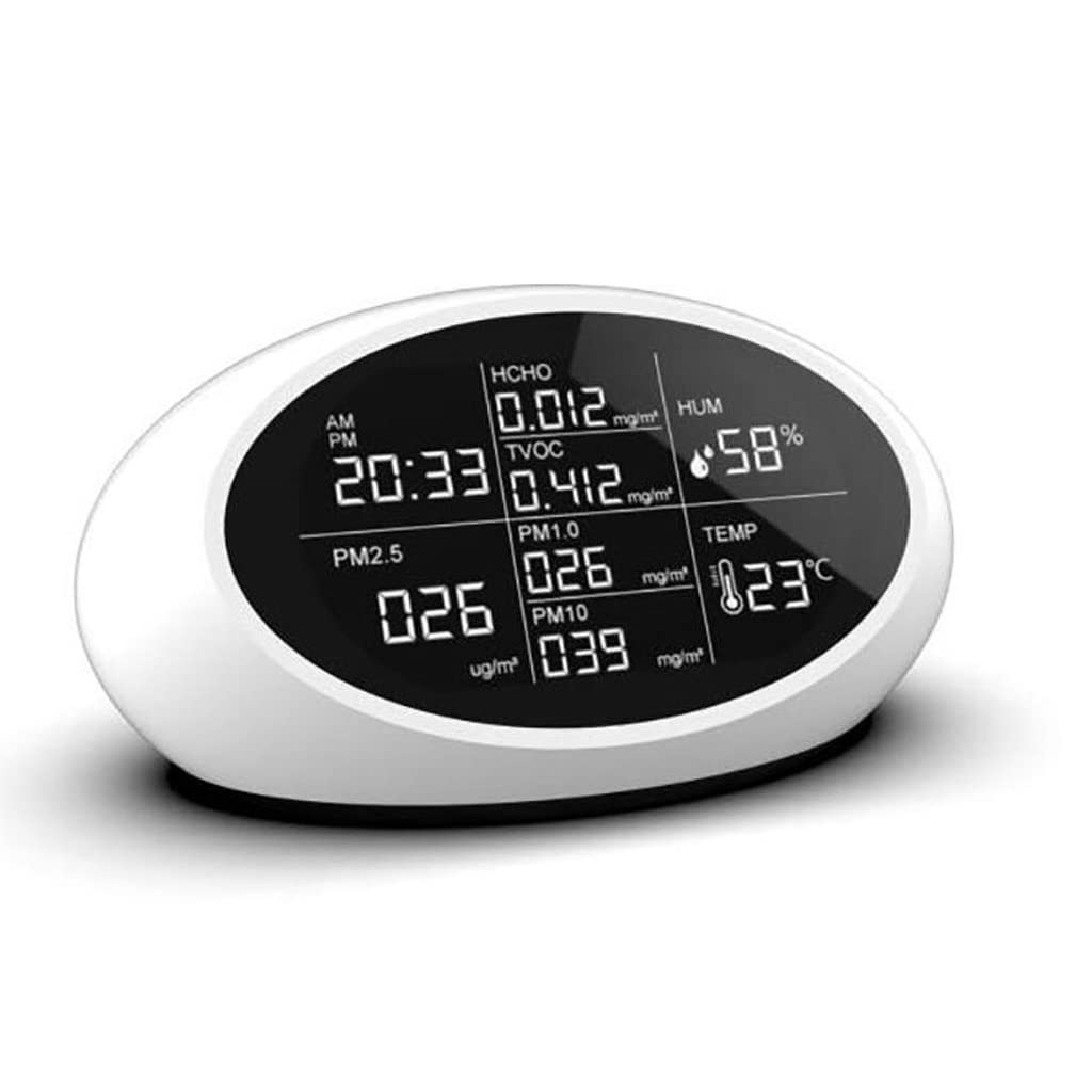 Analyseur de gaz de l'air JFDBGU capteur précis PM2.5 HCHO