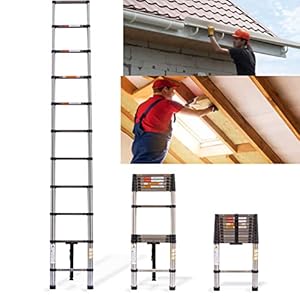 Vickyhome MF-3.2 Teleskopleiter Edelstahl