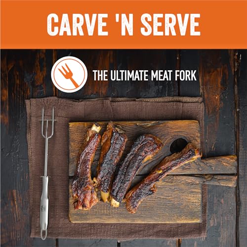 Carve N Serve Ensemble de fourchettes design ergonomique pour art de la table - 7