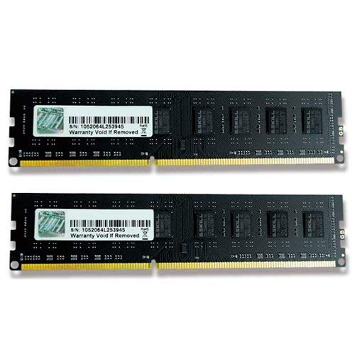 Value Memory Kit with 2X4Gb 240P DDR3 1600 PC3 12800, G.SKILL, F3