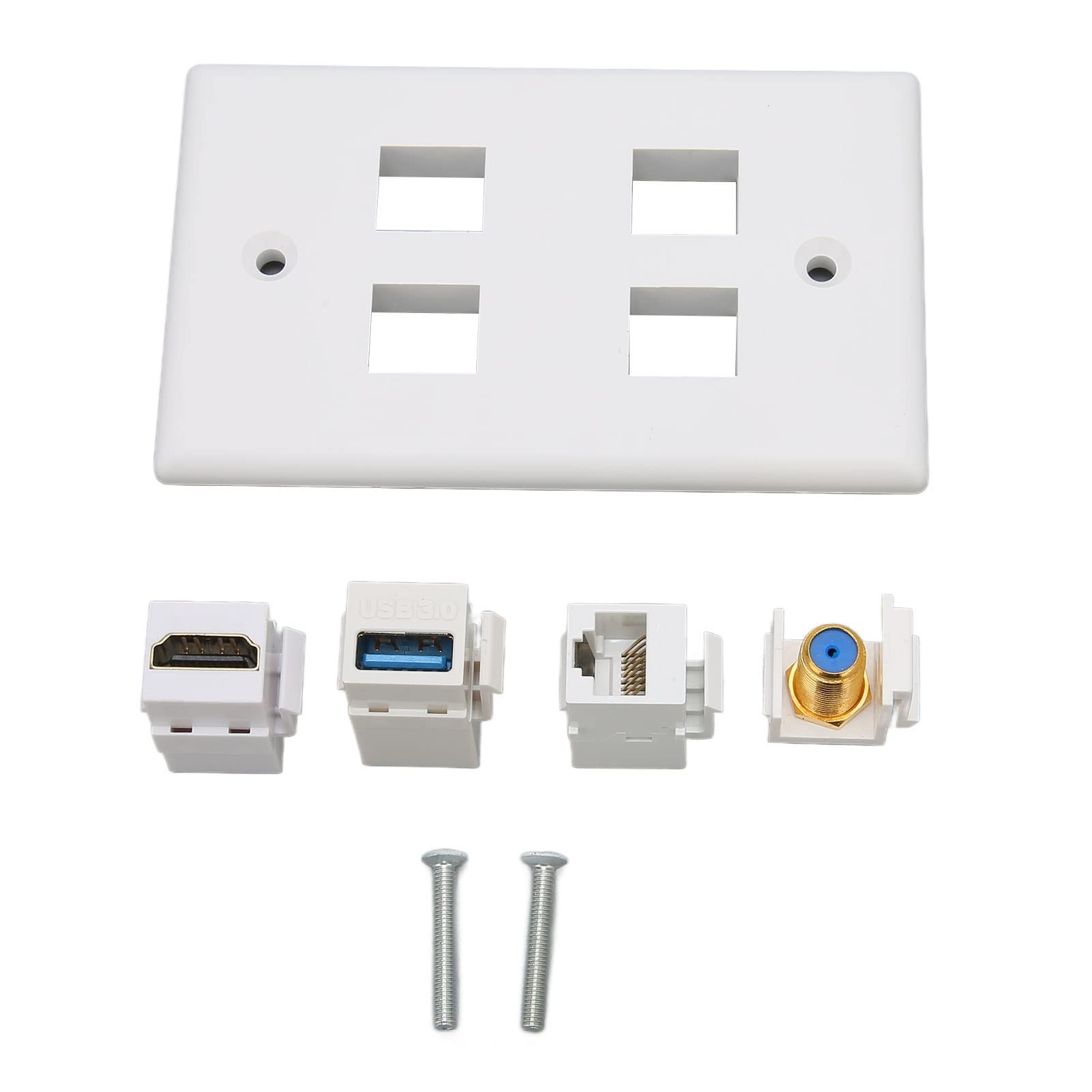 Adattatore Ethernet RJ45 Divisore, Cavo Accoppiatore RJ45 LAN Splitter