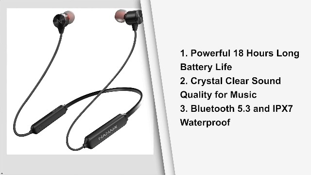 NANAMI Bluetooth Earbuds, 5.3 Bluetooth Wireless Headphones, IPX7