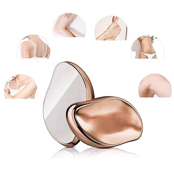 Amazon | 無痛脱毛器 クリスタルヘアイレイザー 角質除去 男女