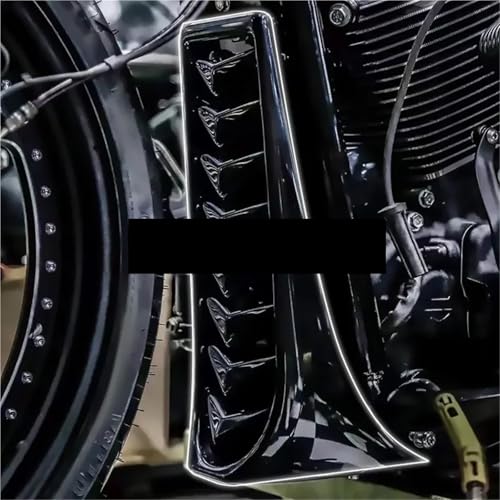 Aileron moto couvercle radiateur inférieur avant Softail
