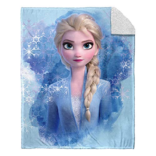 Kids Warehouse Frozen Elsa Silk Touch Throw Blanket Desertcart