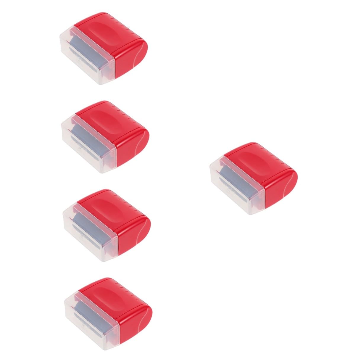 Lurrose 5pezzi Multi- Roller Stamps Per Privacy Riservati e Accessori Per Insegnanti e Facile Usare e Riutilizzabile