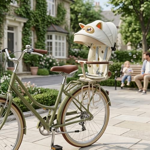 Asiento de bicicleta para niños reclinable que soluciona la fatiga infantil 2
