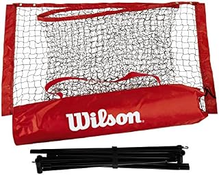 Wilson Ersatz-Tennisnetz Starter, 3,05 m, Schwarz, WR8404101001 10