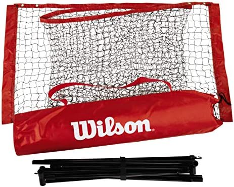 Wilson Ersatz-Tennisnetz Starter, 3,05 m, Schwarz, WR8404101001 10